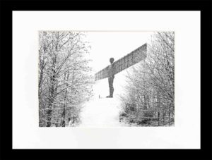 Angel of the North in the snow - newcastlegifts Angel of the North in the snow, Winter photograph of the Angel of the North in the snow, Newcastle Christmas Gift Product, Newcastle Souvenir, Geordie Gift, North East Gift, Northumberland