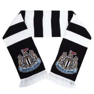 TM-05564-Newcastle-United-FC-Bar-Scarf - newcastlegifts Newcastle United FC Bar Scarf, NUFC, St. James' Park, Toon Army, Newcastle, Geordie, Newcastle United FC Scarf