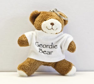 Geordie Bear Teddy Keyring - newcastlegifts Geordie Bear Teddy Keyring, Newcastle Teddy Bear Keyring, Geordie Gift, Newcastle Gift product, Newcastle Souvenir, North East Gift, Northumberland Gift