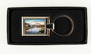 Tyne Bridges Metal Keyring - newcastlegifts Tyne Bridges Metal Keyring