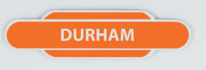 Durham Station Totem Fridge Magnet - newcastlegifts Durham Station Totem Fridge Magnet