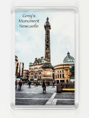 Greys Monument Fridge Magnet, Photograph of Greys Monument Newcastle, Newcastle Souvenir Product, Newcastle Gift