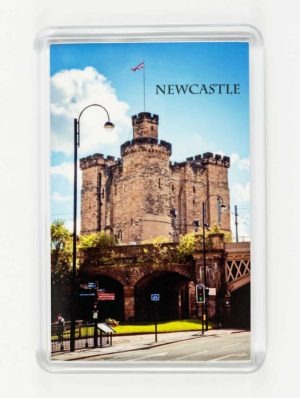 Newcastle Castle Fridge Magnet - newcastlegifts Newcastle Castle Fridge Magnet, Newcastle Souvenir Product, Newcastle Photograph, Newcastle Gift