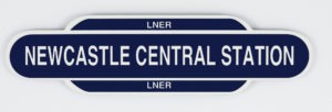 Newcastle Central Station Totem Fridge Magnet