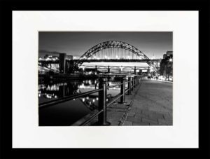 Tyne Bridge Black and White - newcastlegifts Tyne Bridge Black and White, Black and White photograph of Newcastle Gateshead Quayside Tyne Bridge at Night, Geordie Gift, Newcastle Gift, Newcastle Wall Art, Newcastle Photography