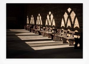 Durham Cathedral The Cloisters Greeting Card, Photograph of the Cloisters of Durham Cathedral, Durham cathedral Gift Product, Durham Cathedral Souvenir, North East Gift, Local Artist, Durham Photographer