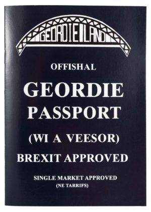 Geordieland Offishal Geordie Passport 2021 Geordieland, Newcastle, Tyneside, Northumberland, Geordie Gift, Newcastle Gift, Newcastle Souvenir, North East Gift