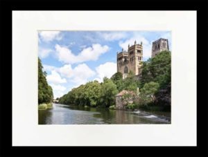 Fulling Mill and Durham Cathedral, Sumer Photograph of Durham Cathedral and the Riverbanks, Durham Gift, Durham Souvenir, North East Gift, County Durham