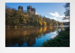 Durham Autumn Riverbanks Greeting Card