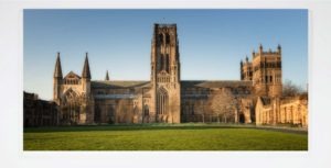 Durham Cathedral Morning Greeting Card