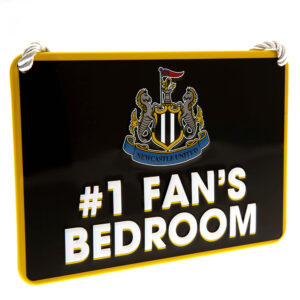 NUFC Bedroom Sign No1 Fan