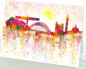 Greeting Card In The Pink - newcastlegifts Greeting Card In The Pink