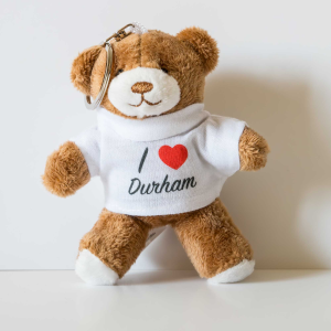 I Love Durham Teddy Keyring