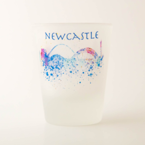 Shot Glass Newcastle Bluemoon