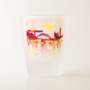 Shot Glass Newcastle In the Pink