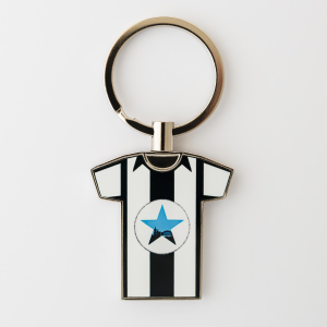 T-Shirt Keyring NUFC Blue Star Shirt - newcastlegifts T-Shirt Keyring NUFC Blue Star Shirt