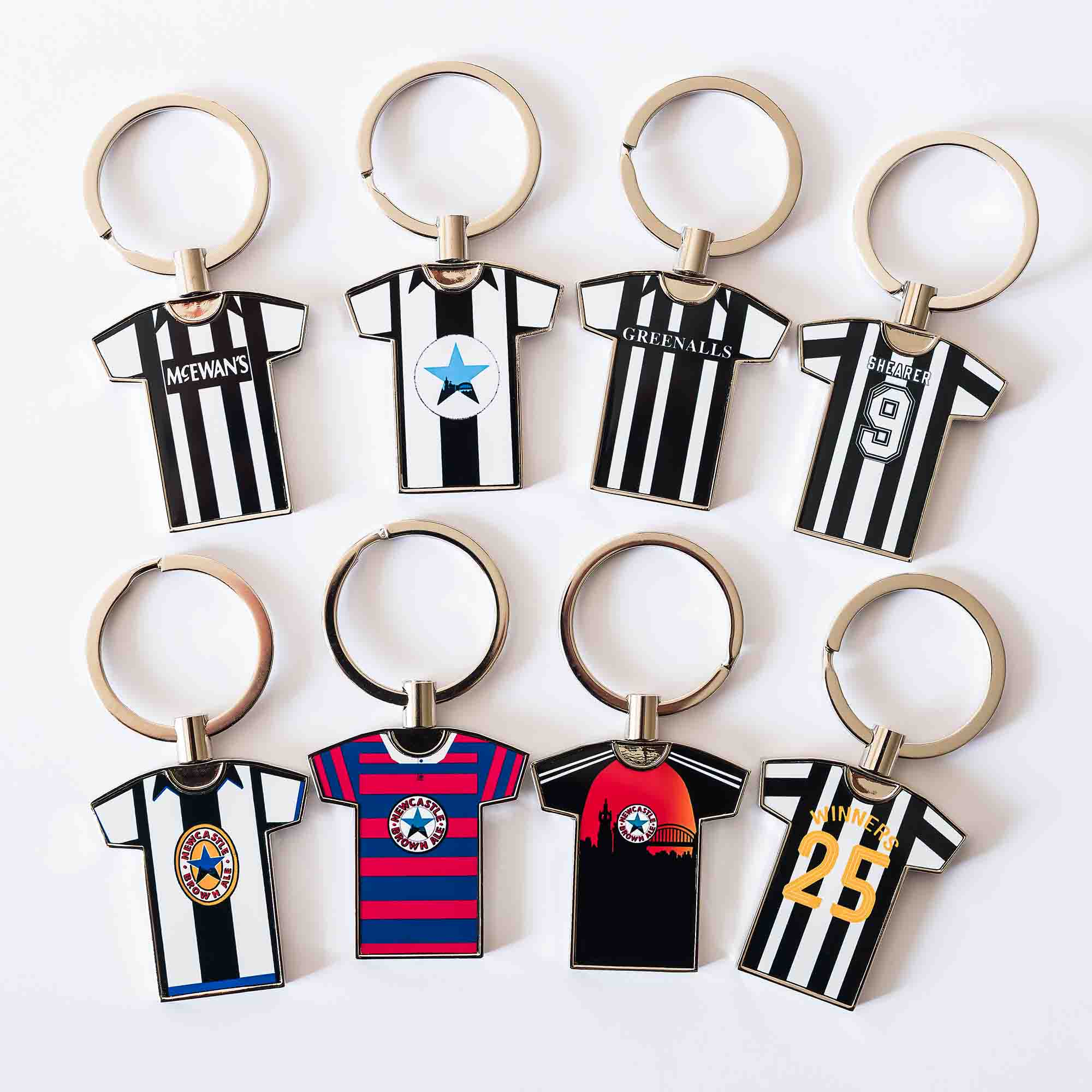 T-Shirt Keyrings Product Page