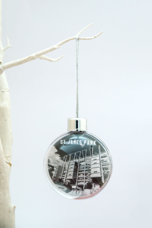 Christmas Bauble St. James' Park Round Plastic