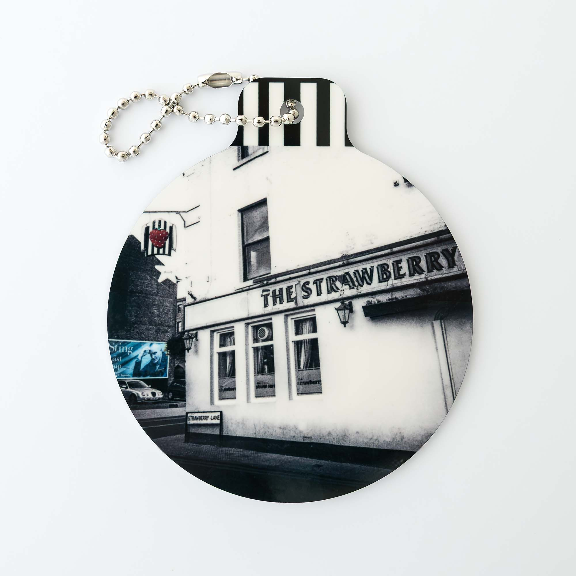 Christmas Bauble The Strawberry Pub - newcastlegifts Christmas Bauble The Strawberry Pub