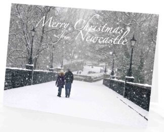 Christmas Card Armstrong Bridge Jesmond Dene A5