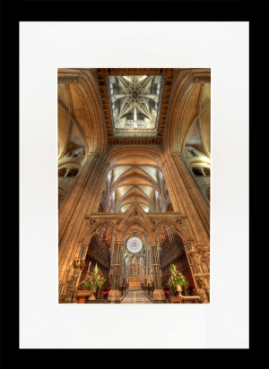 Durham Cathedral Mounted Print