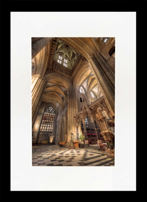 Durham Cathedral The Crossing Mounted Print