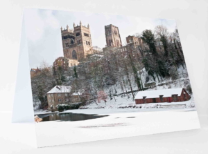 Durham Christmas Card Snow on the Wear