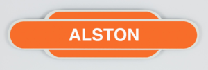 Alston Railway Station Totem Magnet, British Railways Eastern Region, Railway station Totem Sign, British Railway, LNER, Railway souvenir, Railway gift product, Railway enthusiast, Steam Train, Golden Age of Steam, Diesel Trains