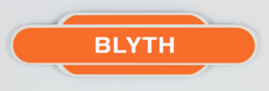 Blyth Railway Station Totem Magnet, River Tyne, Tyne Valley, Hadrians Wall, Roman Wall, Northumberland, Geordie Gift, Newcastle Gift, NER, LNER, Steam Train, British Railways, Fridge Magnet, Metal Magnet