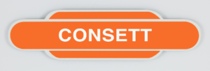 Consett Railway Station Totem Magnet, River Wear, County Durham, Geordie Gift, Newcastle Gift, NER, LNER, Steam Train, British Railways, Fridge Magnet, Metal Magnet