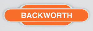 Backworth Railway Station Totem Magnet, British Railways Eastern Region, Railway station Totem Sign, British Railway, LNER, Railway souvenir, Railway gift product, Railway enthusiast, Steam Train, Golden Age of Steam, Diesel Trains