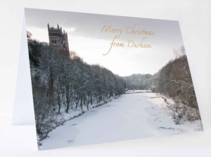 Durham Christmas Card, Durham Cathedral in the snow, Durham Castle, Durham City, County Durham, Durham Cathedral Christmas Card, Durham Gift, Durham Souvenir