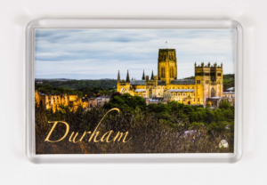 Twilight Cathedral Fridge Magnet, Durham Castle, Panoramic Photograph Durham Cathedral at Twilight, Wharton Park, Durham City, County Durham North East England, North East Gigt, Durham Gift, Durham Souvenir, Durham Cathedral Gift product, Durham Cathedral Souvenir, Local Artist, Local Photographer, St. Cuthbert, Land of the Prince Bishops