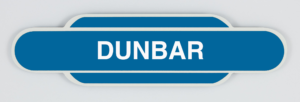 Dunbar Railway Station Totem Magnet, Scottish Railway Stations, British Railways, Scotrail, Harry Potter, Glenfinnin Viaduct, Steam Trains, Railways, Diesel Train, Railway Enthusiast, Railway Fridge Magnet, Railway souvenir