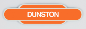 Dunston Railway Totem Magnet, River Tyne, Northumberland, Geordie Gift, Newcastle Gift, NER, LNER, Steam Train, British Railways, Fridge Magnet, Metal Magnet