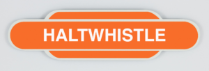 Haltwhistle Railway Station Totem Magnet, British Railways Eastern Region, Railway station Totem Sign, British Railway, LNER, Railway souvenir, Railway gift product, Railway enthusiast, Steam Train, Golden Age of Steam, Diesel Trains