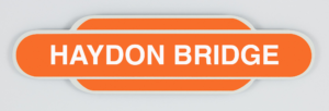 Haydon Bridge Railway Station Totem Magnet, British Railways Eastern Region, Railway station Totem Sign, British Railway, LNER, Railway souvenir, Railway gift product, Railway enthusiast, Steam Train, Golden Age of Steam, Diesel Trains