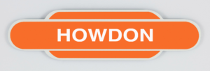 Howdon Railway Station Totem Magnet, River Tyne, Northumberland, Geordie Gift, Newcastle Gift, NER, LNER, Steam Train, British Railways, Fridge Magnet, Metal Magnet, Tyne & Wear Metro