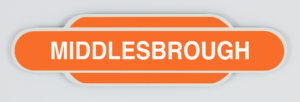 Middlesbrough Railway Station Totem Magnet