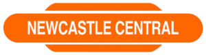 Newcastle Central Railway Station Totem Magnet, River Tyne, Northumberland, Geordie Gift, Newcastle Gift, NER, LNER, Steam Train, British Railways, Fridge Magnet, Metal Magnet, Tyne & Wear Metro