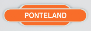 Ponteland Railway Station Totem Magnet, River Tyne, Northumberland, Geordie Gift, Newcastle Gift, NER, LNER, Steam Train, British Railways, Fridge Magnet, Metal Magnet