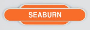 Seaburn Railway Station Totem Magnet, River Wear, Sunderland, Geordie Gift, Newcastle Gift, NER, LNER, Steam Train, British Railways, Fridge Magnet, Metal Magnet, Tyne & Wear Metro