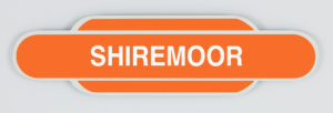 Shiremoor Railway Station Totem Magnet, River Tyne, Northumberland, Geordie Gift, Newcastle Gift, NER, LNER, Steam Train, British Railways, Fridge Magnet, Metal Magnet, Tyne & Wear Metro
