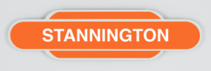 Stannington Railway Station Totem Magnet Newcastle Gifts Stannington Railway Station Totem Magnet, River Tyne, Northumberland, Geordie Gift, Newcastle Gift, NER, LNER, Steam Train, British Railways, Fridge Magnet, Metal Magnet